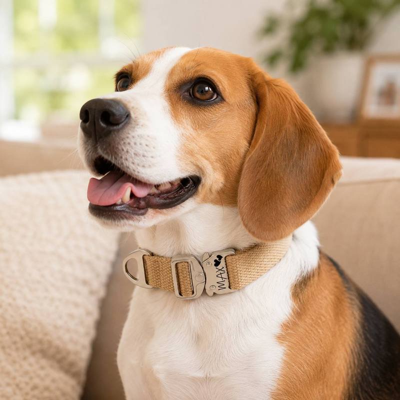 Outdoor Adventure Names - Coleira Tática Personalizada para Cães -