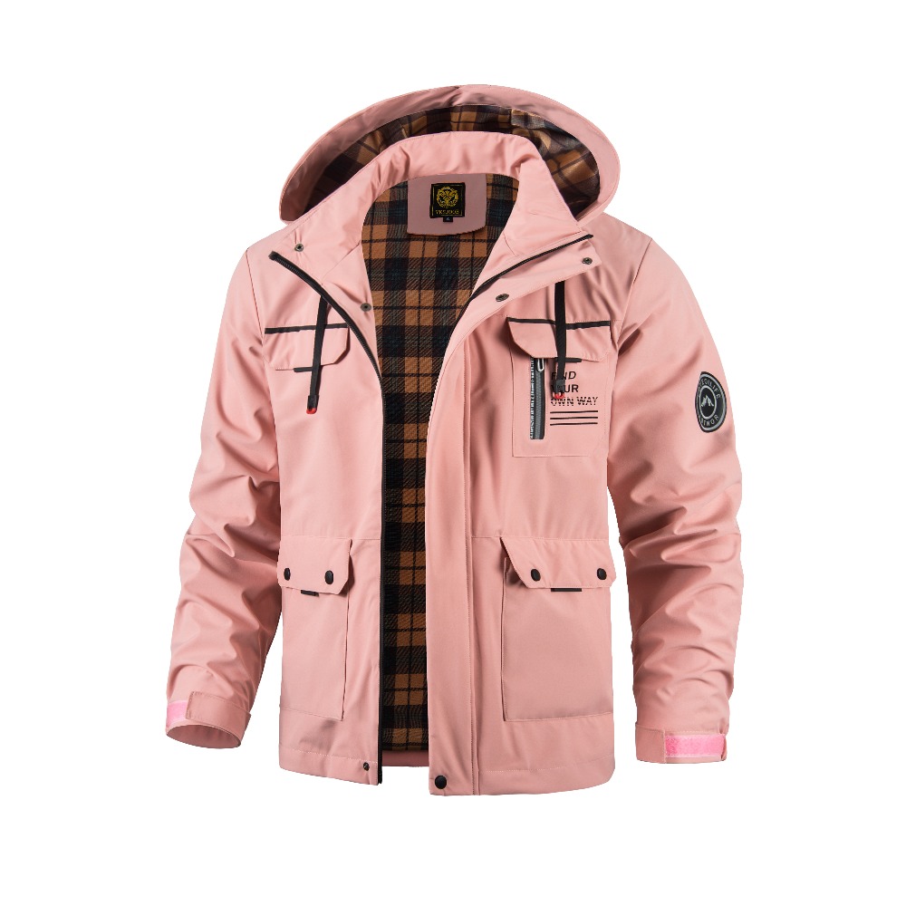 Outdoor Adventure Windbreaker - Jaqueta Casual Masculina para Primavera e
