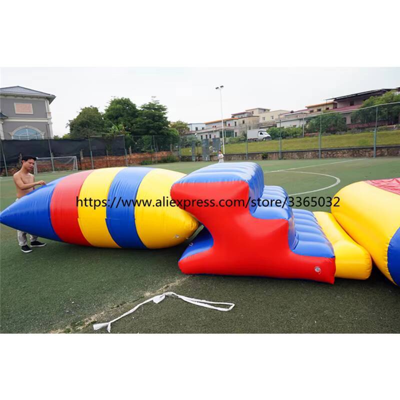 Outdoor Adventure Recreation - Grande parque aquático flutuante inflável comercial