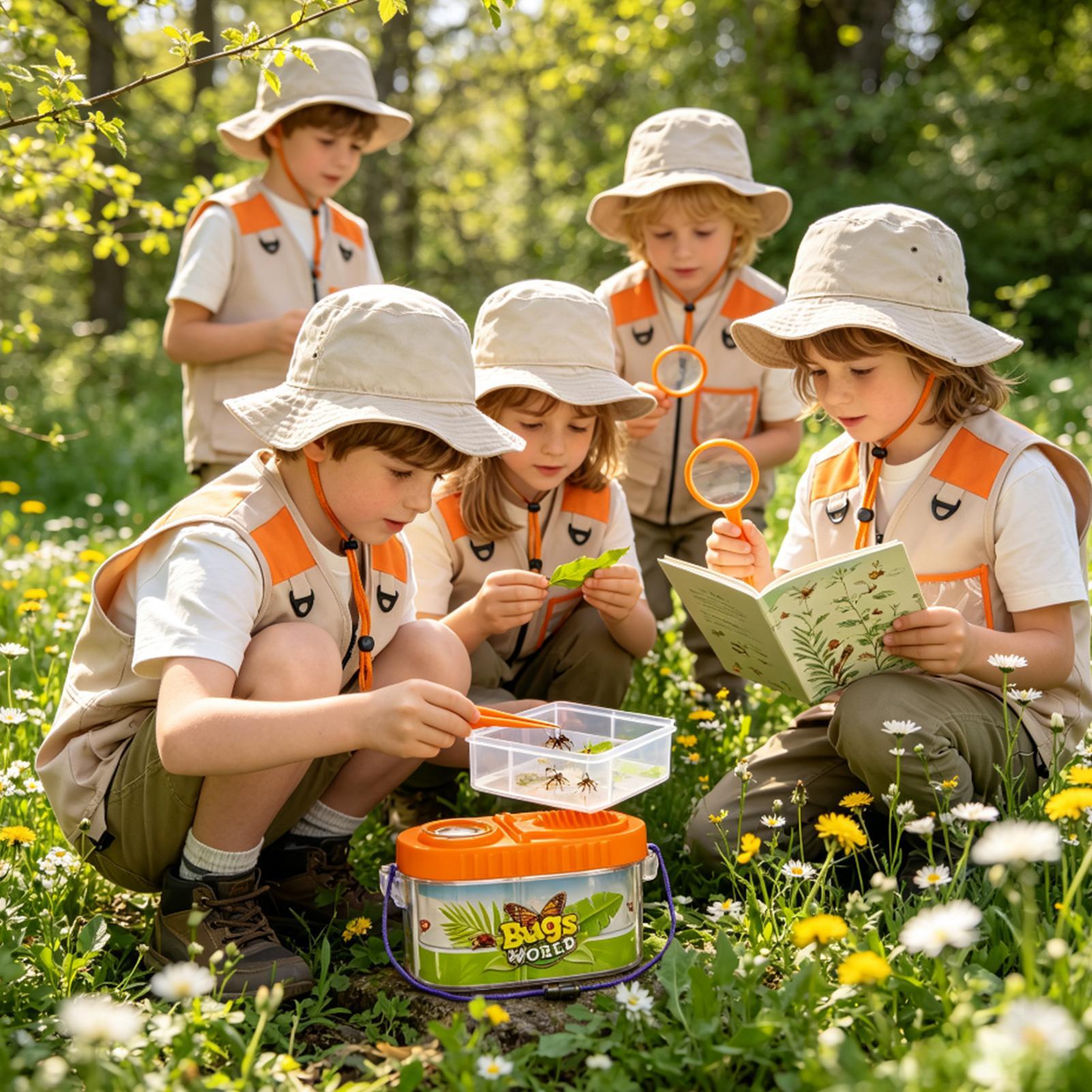 Outdoor Adventure Boys - Kit de Aventura Infantil com Lente