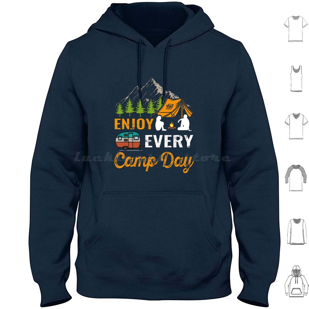 Outdoor Adventure Recreation - Hoodie de Algodão de Manga Longa