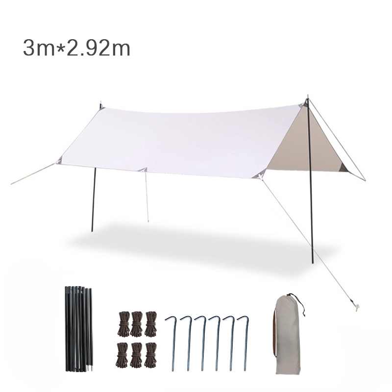 Hammock Rain Tarp - Tarp Ultraleve 300*292cm para Rede de