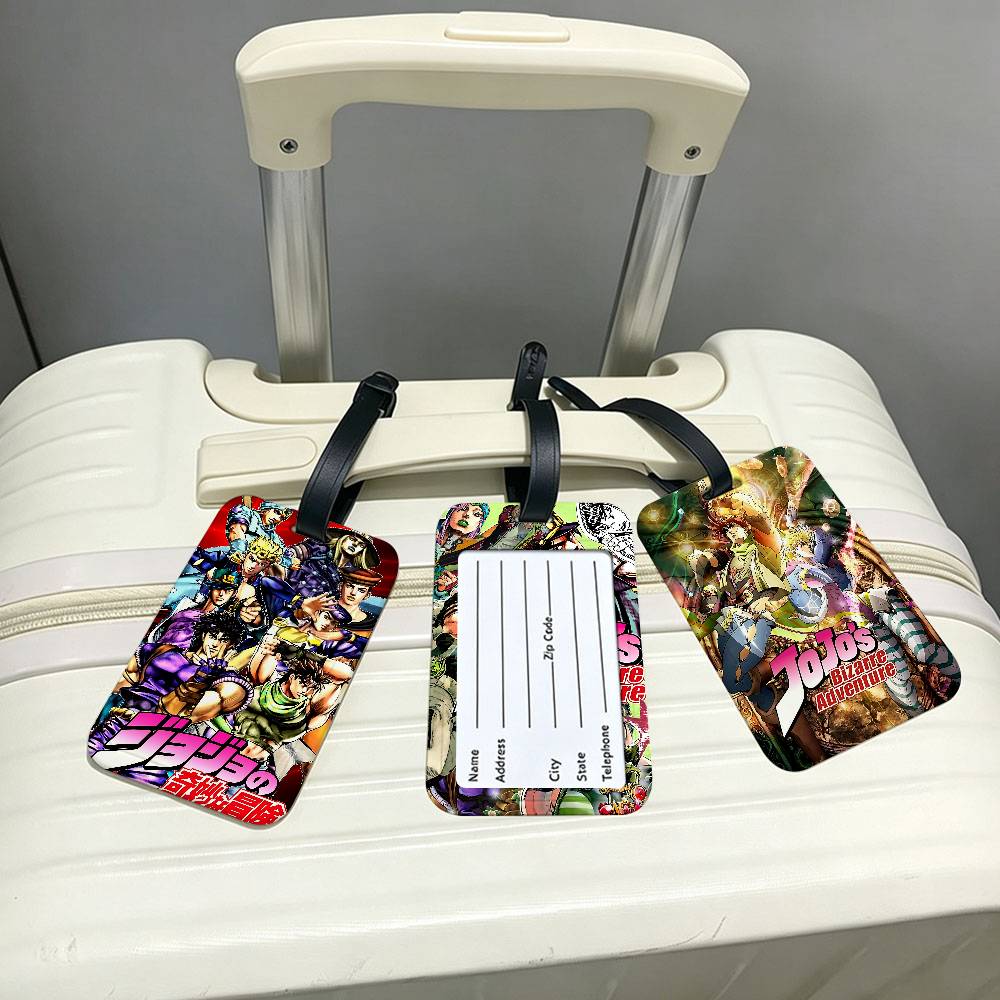 Outdoor Adventure Names - Etiqueta de Bagagem Anti-perda Anime JoJo's