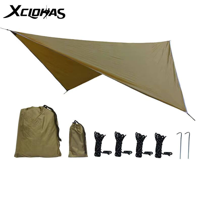 Hammock Rain Tarp - Rhombus Waterproof Tarp Tenda Sombra, Outdoor