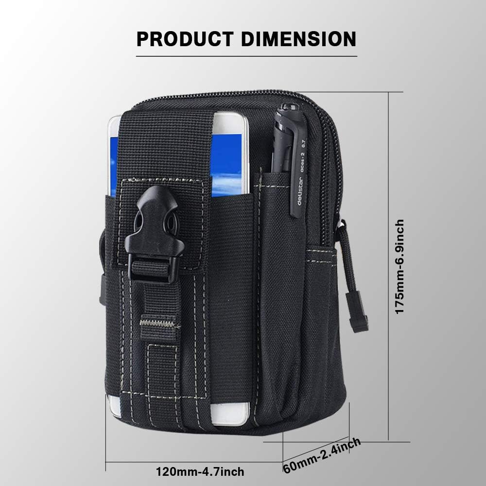 Bolsa tática molle para cinto, - Outdoor Adventure Camp avaliação e preço