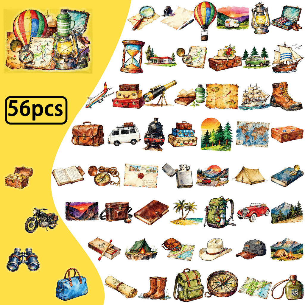 56 Adesivos PET para Viagem e  - Outdoor Adventure Stores avaliação e preço