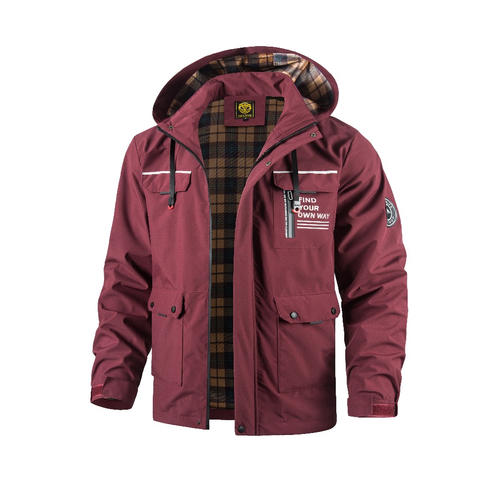 Jaqueta Casual Masculina para  - Outdoor Adventure Windbreaker avaliação e preço