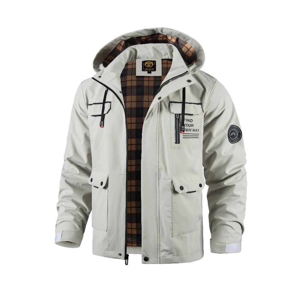 Jaqueta Casual Masculina para  - Outdoor Adventure Windbreaker avaliação e preço