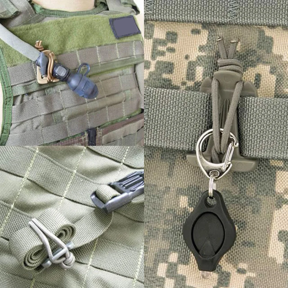 1/2/5 Peças Mosquetão de Nylon - Outdoor Adventure Backpack avaliação e preço