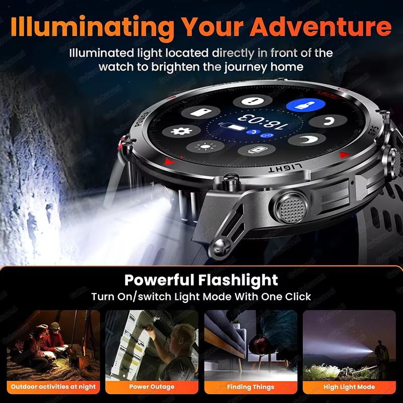 Novo Smartwatch Militar T-Rex  - Outdoor Adventure Reservations avaliação e preço