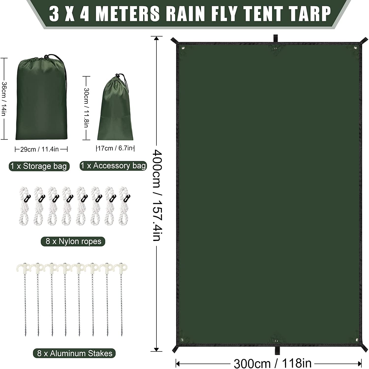 Lona de Acampamento Impermeáve - Hammock Rain Tarp avaliação e preço