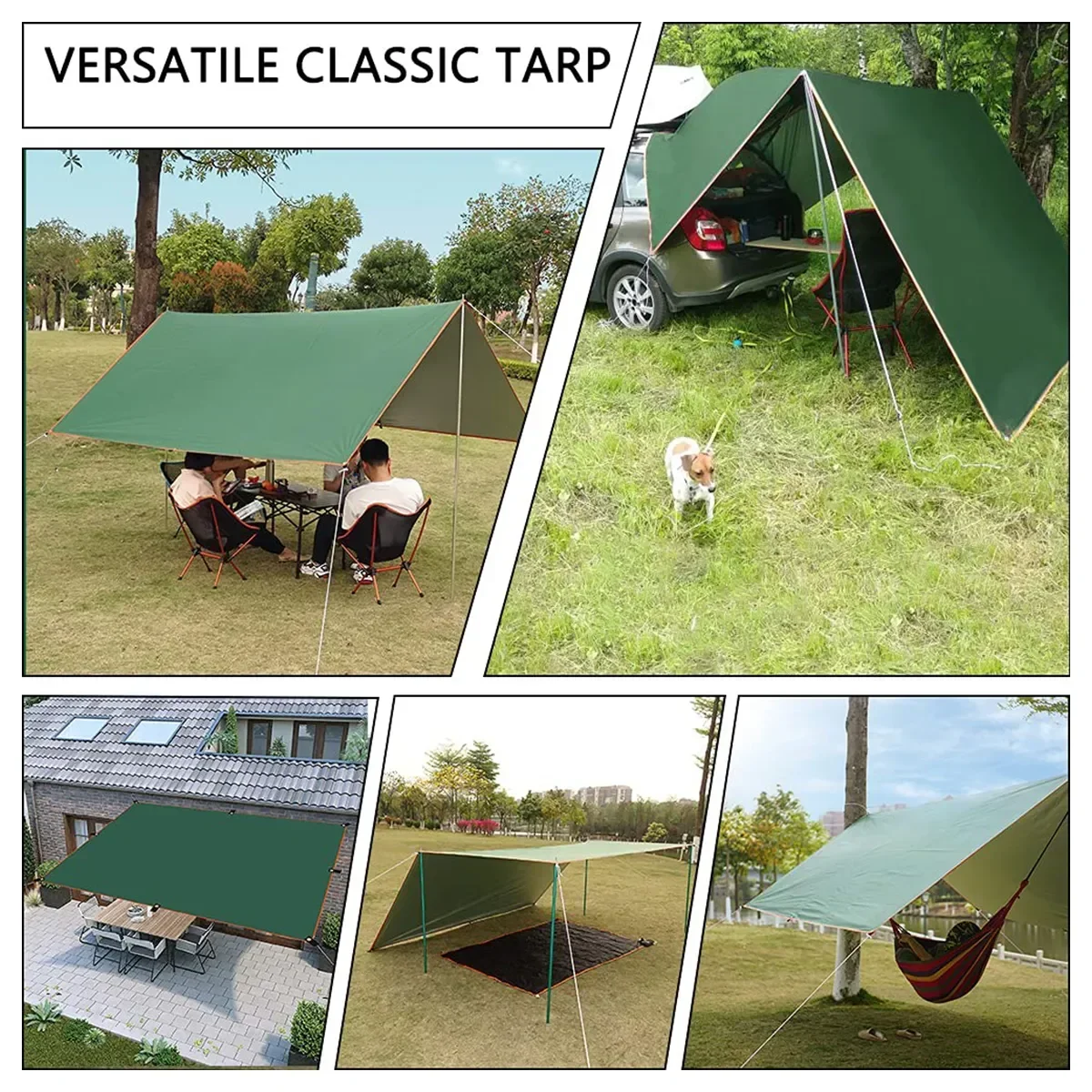 Lona de Camping Impermeável, C - Hammock Rain Tarp avaliação e preço