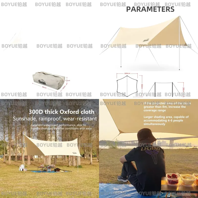 Toldo de Acampamento ao Ar Liv - Hammock Rain Tarp avaliação e preço