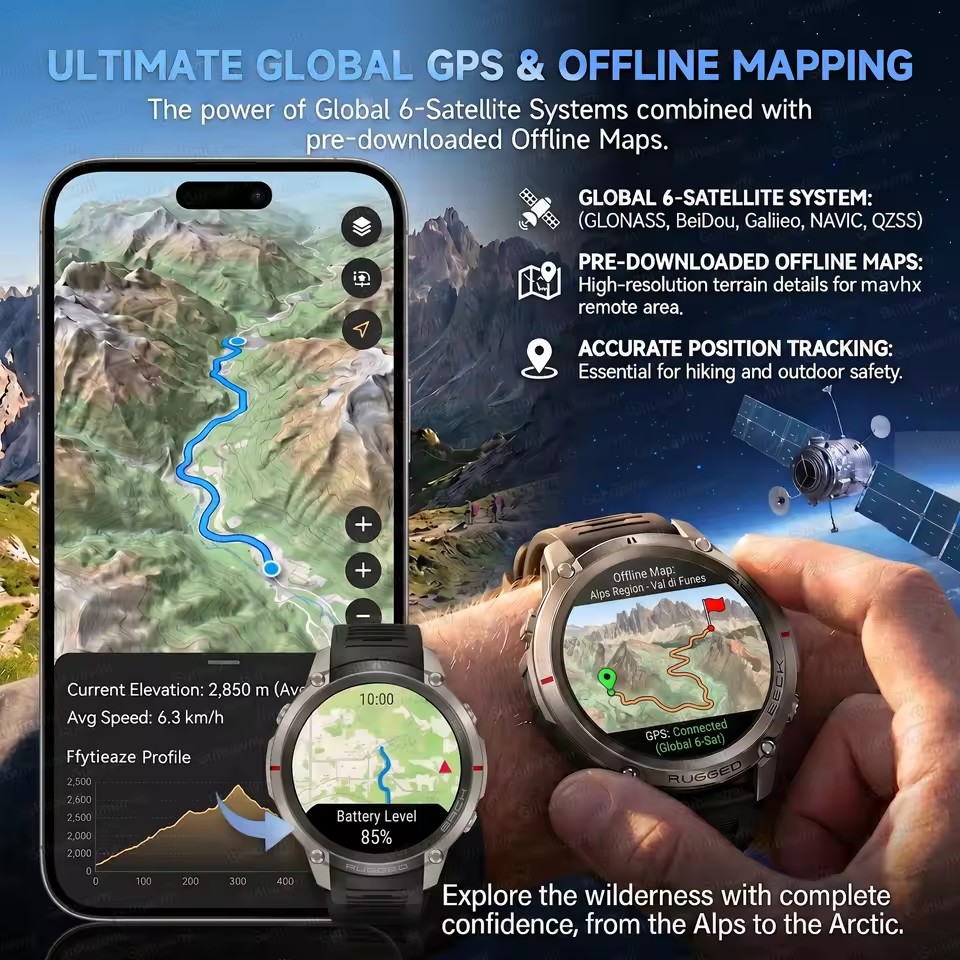 Novo Relógio Inteligente para  - Outdoor Adventure Reservations avaliação e preço